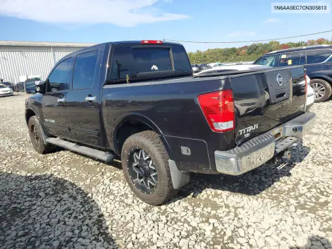 2012 Nissan Titan Sv/Platinum/Pro-4X/Platinum Reserve VIN 1N6AA0EC7CN305813 фото 2