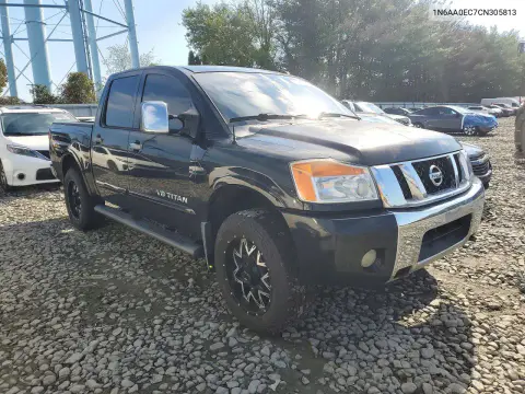 2012 Nissan Titan Sv/Platinum/Pro-4X/Platinum Reserve VIN 1N6AA0EC7CN305813 фото 4