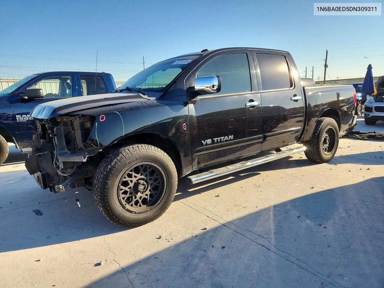 2013 Nissan Titan Sv VIN 1N6BA0ED5DN309311 фото 1