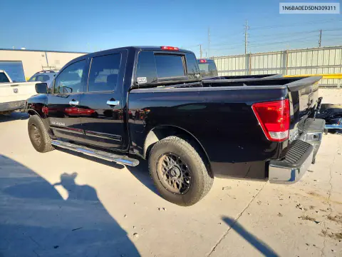 2013 Nissan Titan Sv VIN 1N6BA0ED5DN309311 фото 2