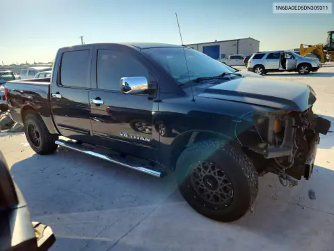 2013 Nissan Titan Sv VIN 1N6BA0ED5DN309311 фото 4
