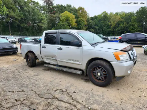 2014 Nissan Titan Sv VIN 1N6BA0EDXEN513586 фото 4
