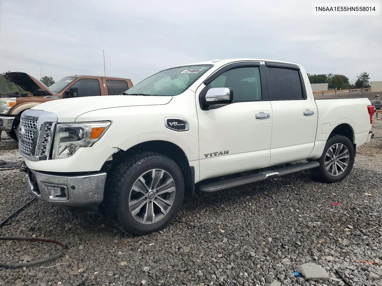 2017 Nissan Titan Sl VIN 1N6AA1E55HN558014 фото 1