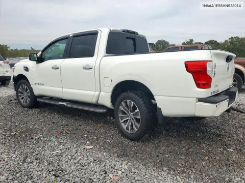 2017 Nissan Titan Sl VIN 1N6AA1E55HN558014 фото 2