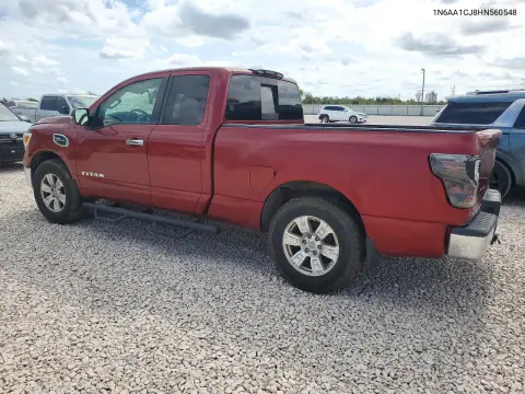 2017 Nissan Titan S VIN 1N6AA1CJ8HN560548 фото 2