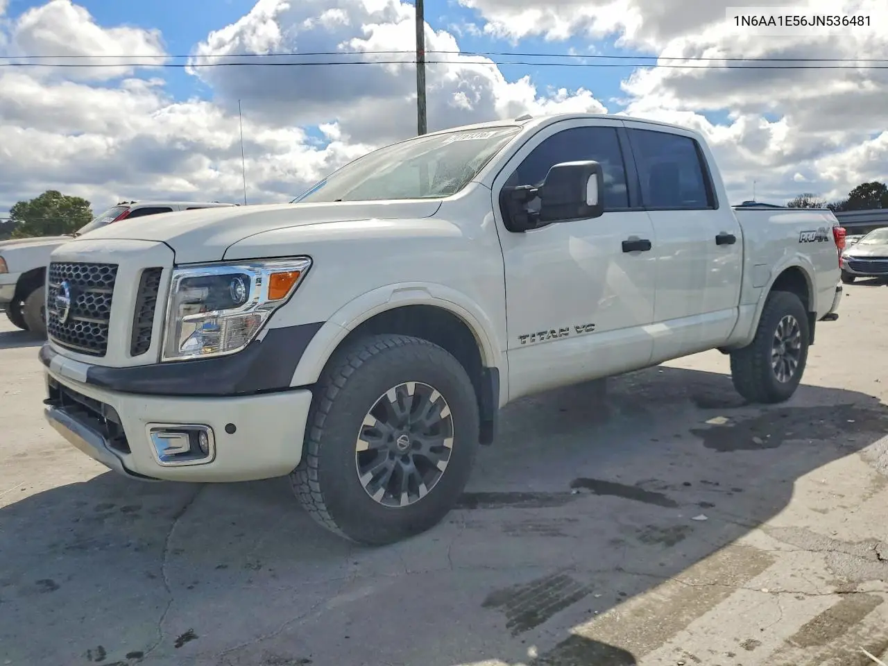 2018 Nissan Titan Pro-4X VIN 1N6AA1E56JN536481 фото 1