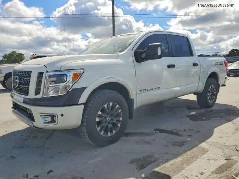 2018 Nissan Titan Pro-4X VIN 1N6AA1E56JN536481 фото 1