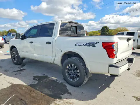 2018 Nissan Titan Pro-4X VIN 1N6AA1E56JN536481 фото 2
