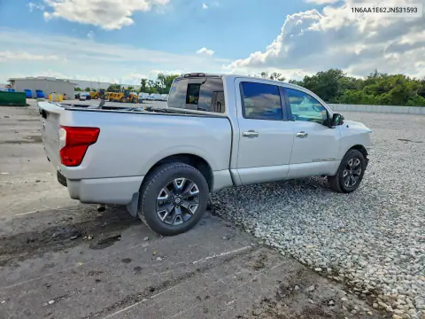 2018 Nissan Titan Sv VIN 1N6AA1E62JN531593 фото 3