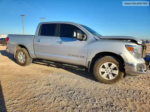 2018 Nissan Titan Sv VIN 1N6AA1E54JN507805 фото 4