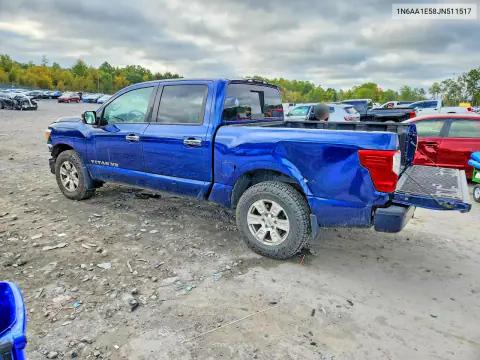 2018 Nissan Titan Sv VIN 1N6AA1E58JN511517 фото 2