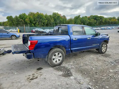 2018 Nissan Titan Sv VIN 1N6AA1E58JN511517 фото 3