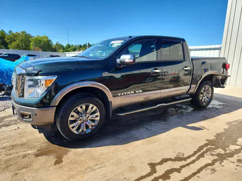 1N6AA1E53KN521938 — 2019 Nissan Titan, Задняя часть (Rear End), фото до ремонта