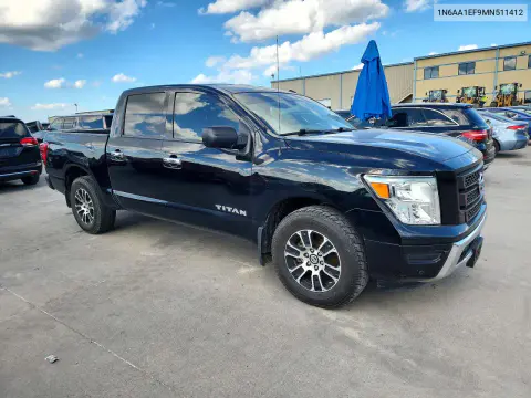 2021 Nissan Titan Sv VIN 1N6AA1EF9MN511412 фото 4