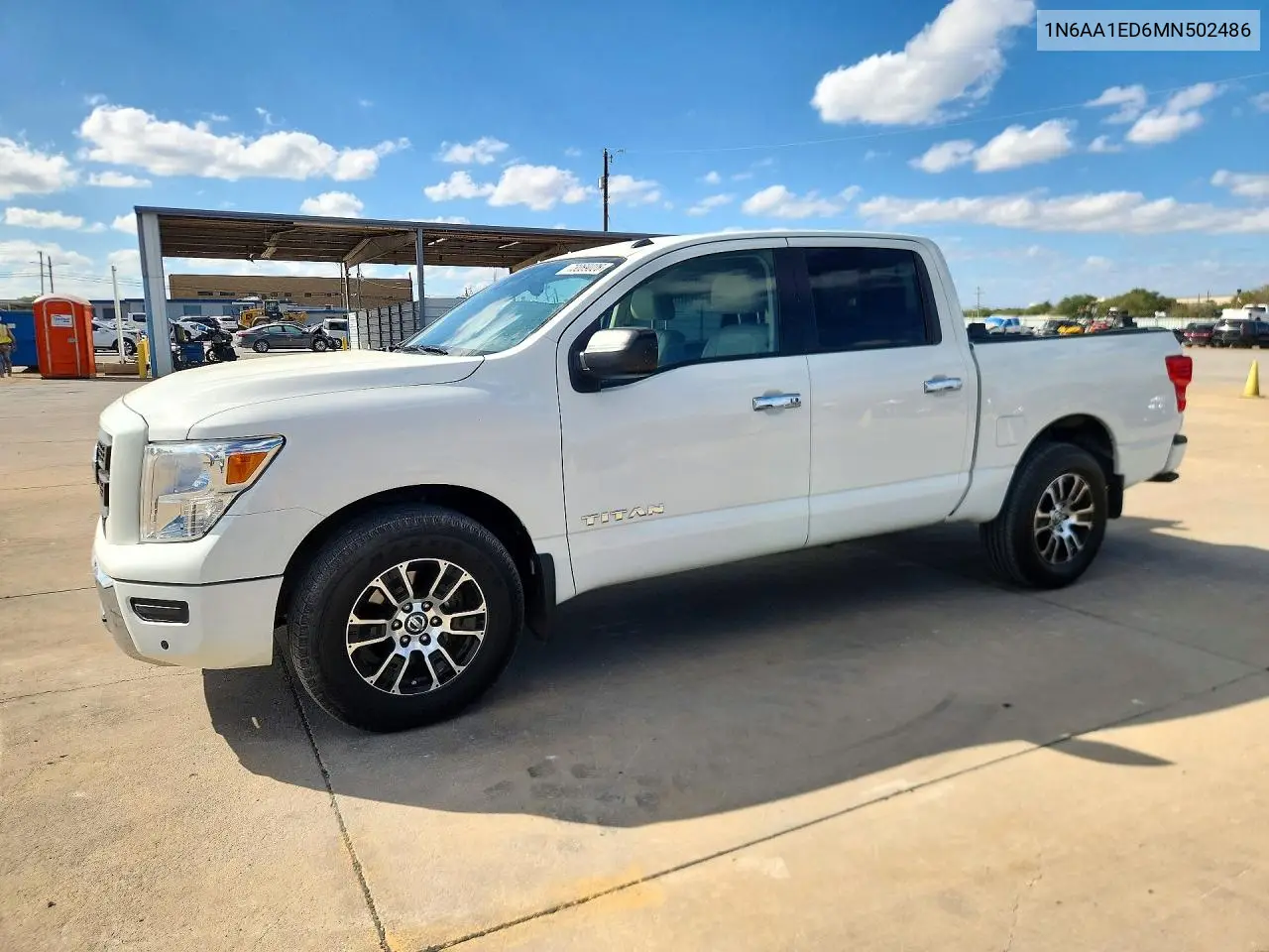 2021 Nissan Titan VIN 1N6AA1ED6MN502486 фото 1