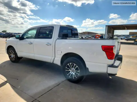 2021 Nissan Titan VIN 1N6AA1ED6MN502486 фото 2