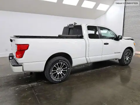 2022 Nissan Titan Sv VIN 1N6AA1CF2NN107839 фото 3