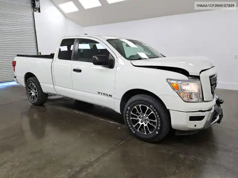 2022 Nissan Titan Sv VIN 1N6AA1CF2NN107839 фото 4