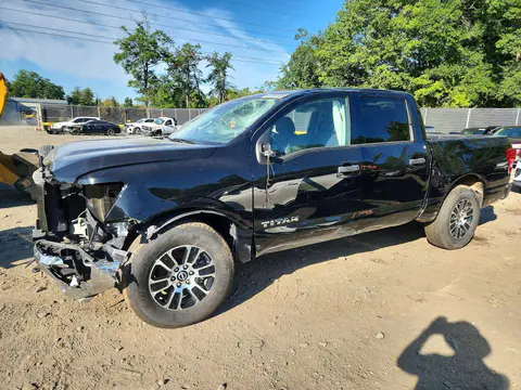1N6AA1EC3RN110015 — 2024 Nissan Titan, Передняя часть (Front End), фото до ремонта
