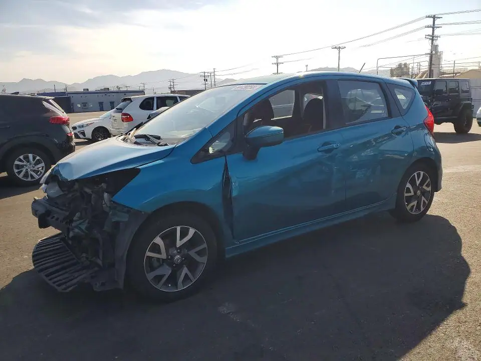 3N1CE2CP1FL392097 Nissan Versa NOTE 2015 — повреждение Передняя часть, фото до ремонта