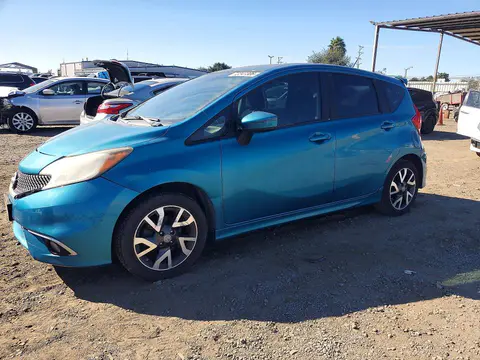 3N1CE2CP5FL438031 — 2015 Nissan Versa NOTE, Задняя часть (Rear End), фото до ремонта