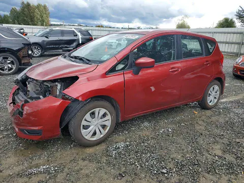 3N1CE2CPXKL363840 — 2019 Nissan Versa NOTE, Передняя часть (Front End), фото до ремонта