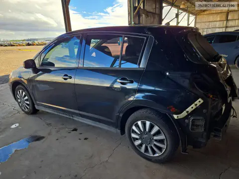 2008 Nissan Versa 1.8 S VIN 3N1BC13E88L427196 фото 2