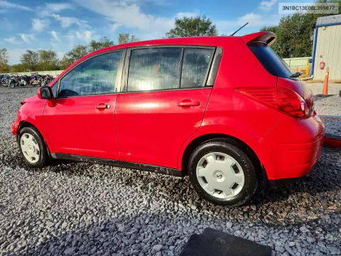 2008 Nissan Versa 1.8 S VIN 3N1BC13E08L399877 фото 2