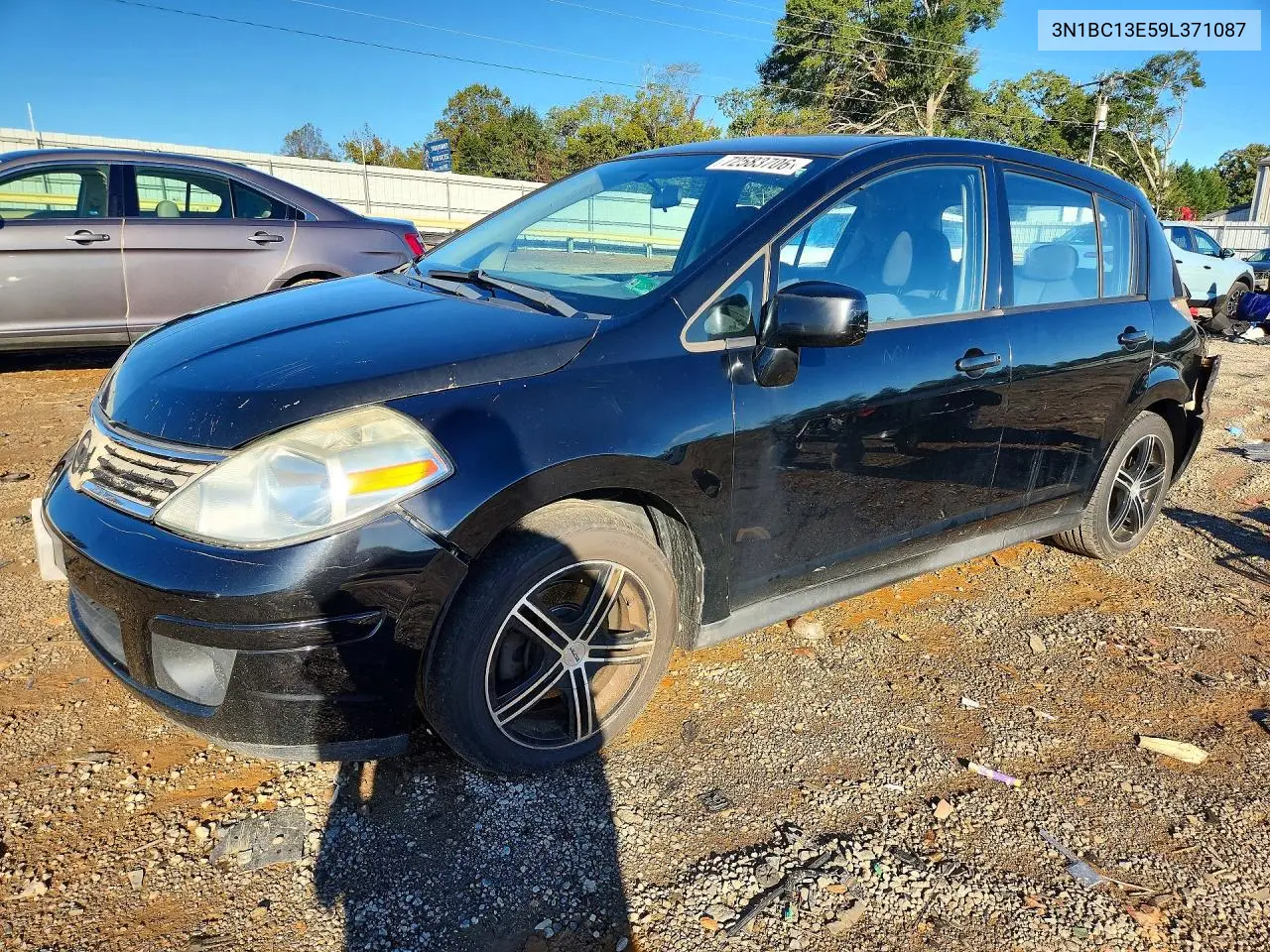 2009 Nissan Versa 1.8 S VIN 3N1BC13E59L371087 фото 1