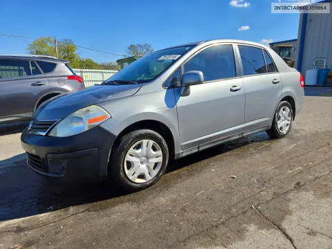 3N1BC1AP6BL359864 — 2011 Nissan Versa, Передняя часть, фото до ремонта