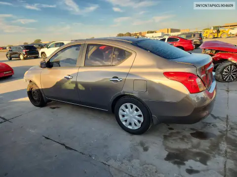 2012 Nissan Versa 1.6 S VIN 3N1CN7AP6CL904609 фото 2