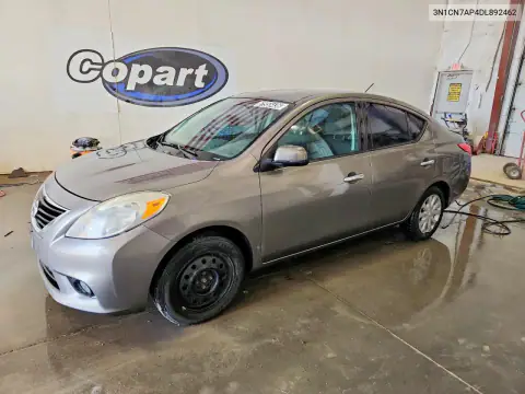 3N1CN7AP4DL892462 — 2013 Nissan Versa, Град, фото до ремонта