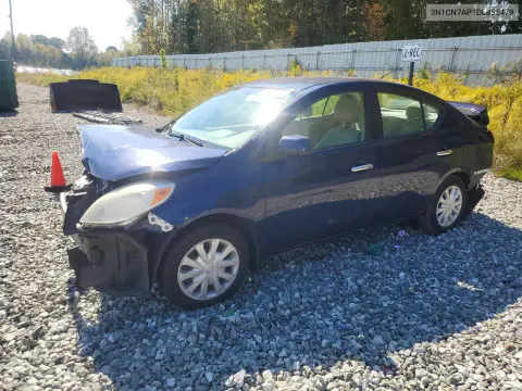 3N1CN7AP1DL855479 — 2013 Nissan Versa, Передняя часть, фото до ремонта