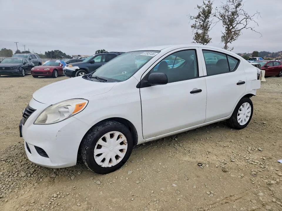 2014 Nissan Versa VIN 3N1CN7AP7EL837800 фото 1