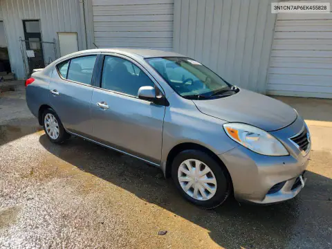 3N1CN7AP6EK455828 — 2014 Nissan Versa, фото 4 с аукциона Copart 20.10.2026, Мелкие вмятины и царапины