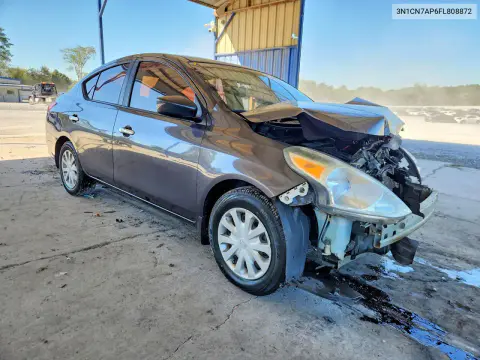 2015 Nissan Versa 1.6 Sv VIN 3N1CN7AP6FL808872 фото 4