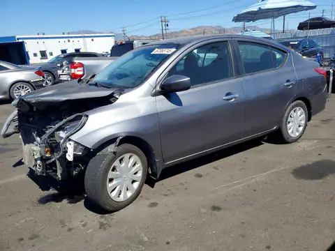 3N1CN7AP5GL851732 — 2016 Nissan Versa, Передняя часть (Front End), фото до ремонта
