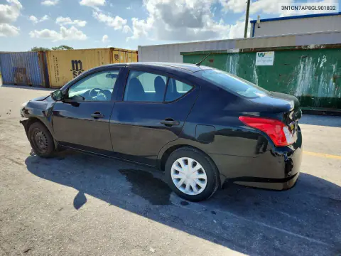 2016 Nissan Versa 1.6 S VIN 3N1CN7AP8GL901832 фото 2