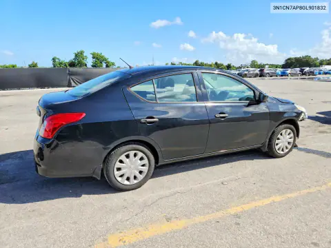 2016 Nissan Versa 1.6 S VIN 3N1CN7AP8GL901832 фото 3