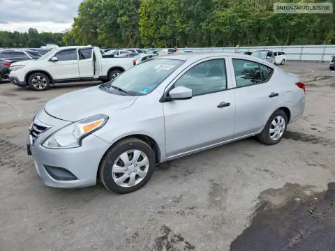 3N1CN7AP7GL835788 — 2016 Nissan Versa, Передняя часть, фото до ремонта