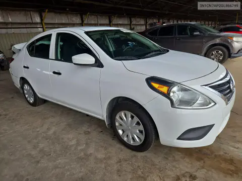 2016 Nissan Versa 1.6 S VIN 3N1CN7AP2GL866799 фото 4