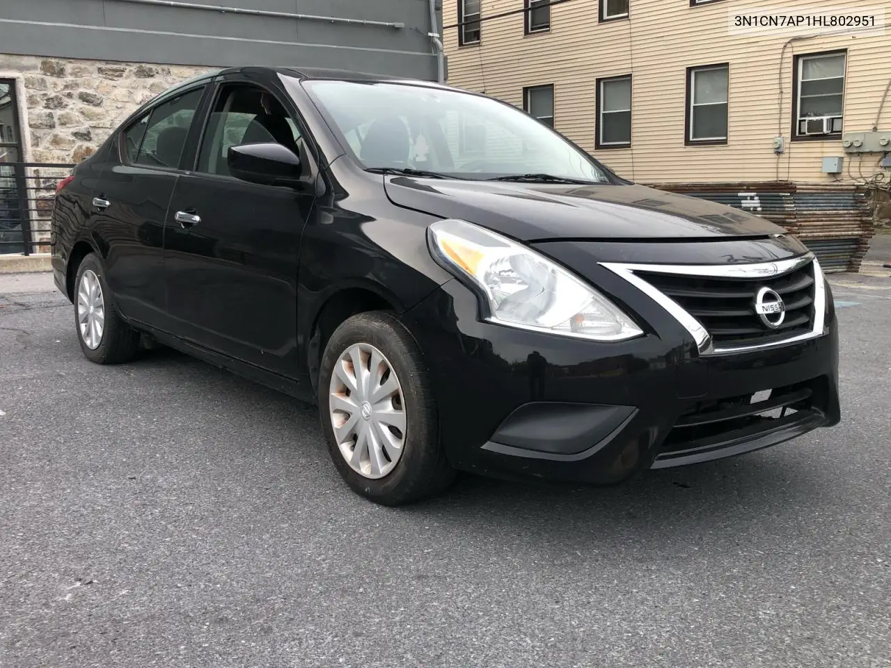 2017 Nissan Versa 1.6 Sv VIN 3N1CN7AP1HL802951 фото 1