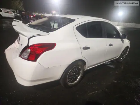 2017 Nissan Versa 1.6 Sv VIN 3N1CN7AP0HL848366 фото 3
