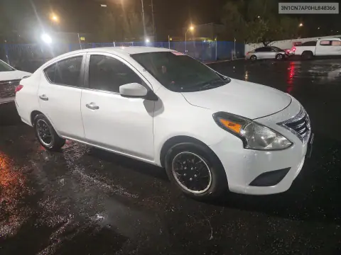2017 Nissan Versa 1.6 Sv VIN 3N1CN7AP0HL848366 фото 4