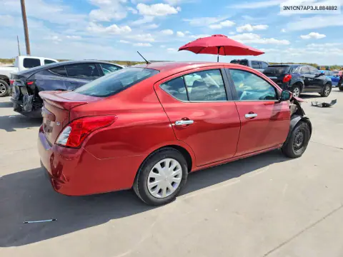 2018 Nissan Versa Sv VIN 3N1CN7AP3JL884882 фото 3