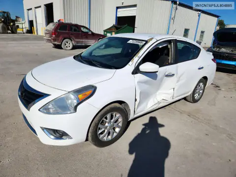 3N1CN7AP5JL804885 — 2018 Nissan Versa, Сторона, фото до ремонта