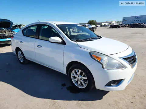 2018 Nissan Versa Sv VIN 3N1CN7AP5JL804885 фото 4