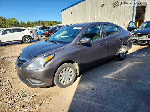 3N1CN7AP5JL811707 — 2018 Nissan Versa, Передняя часть, фото до ремонта