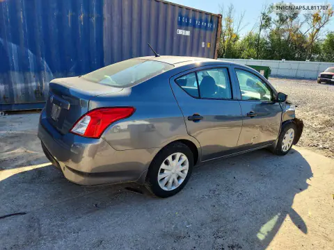 2018 Nissan Versa S VIN 3N1CN7AP5JL811707 фото 3