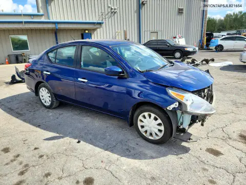 2018 Nissan Versa Sv VIN 3N1CN7AP5JL821654 фото 4